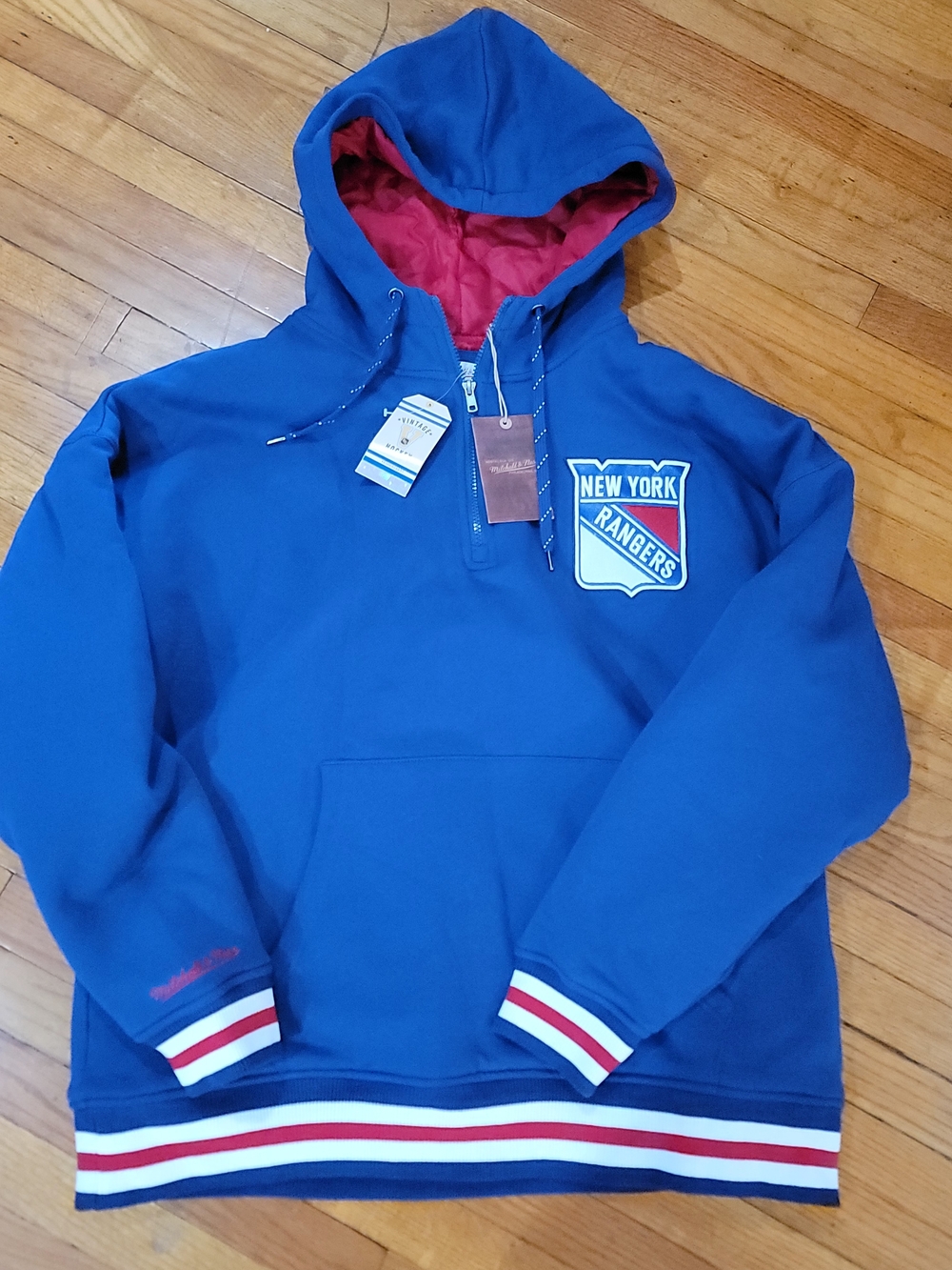 New York Rangers Pullover Hoodie Sweater